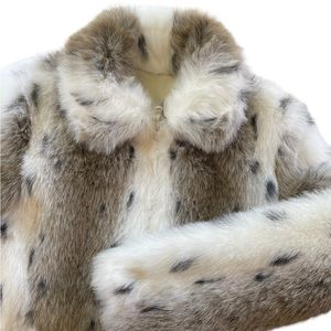 Dressbarn Reversible Faux Fur Coat